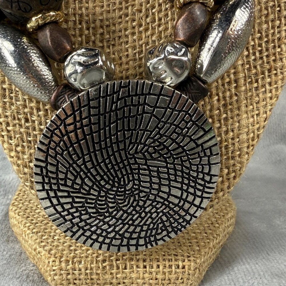 Chicos Multi-Strand Beaded Statement Necklace Wit… - image 8